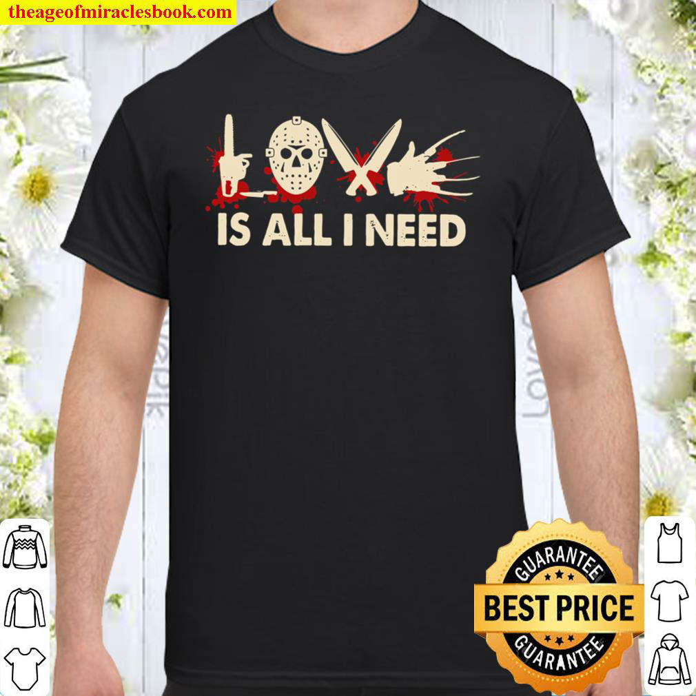 Official Michael Myers Freddy Krueger Jason Voorhees Shirt