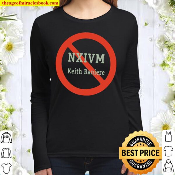 NXIVM Keith Raniere Women Long Sleeved