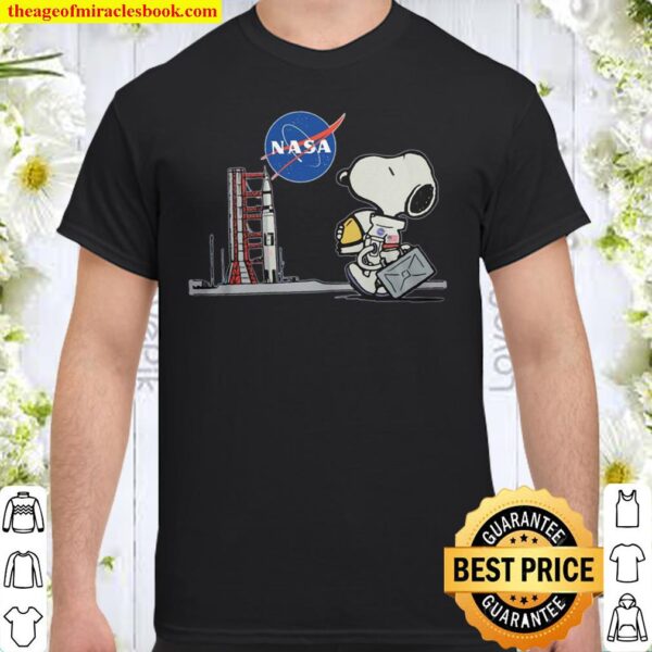 Nasa Snoopy Astronaut Shirt