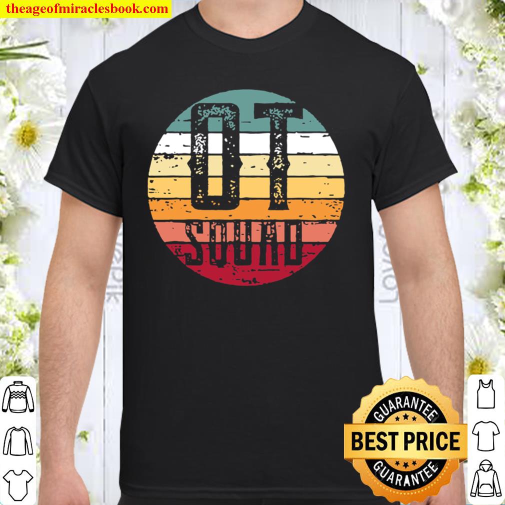 Occupational Therapy Squad OT Squad Retro Vneck Shirt