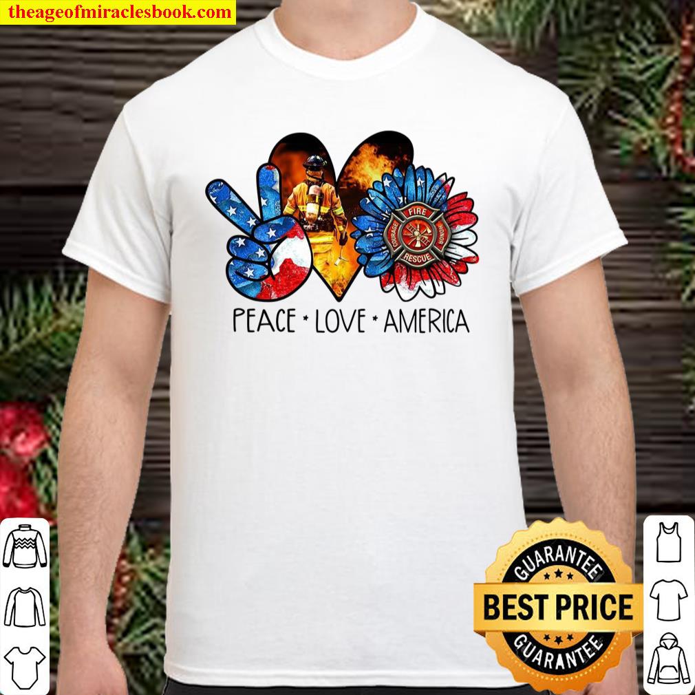 Peace Love America Shirt