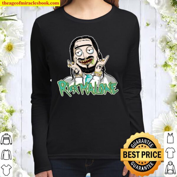 Post Malone Rick Malone Women Long Sleeved