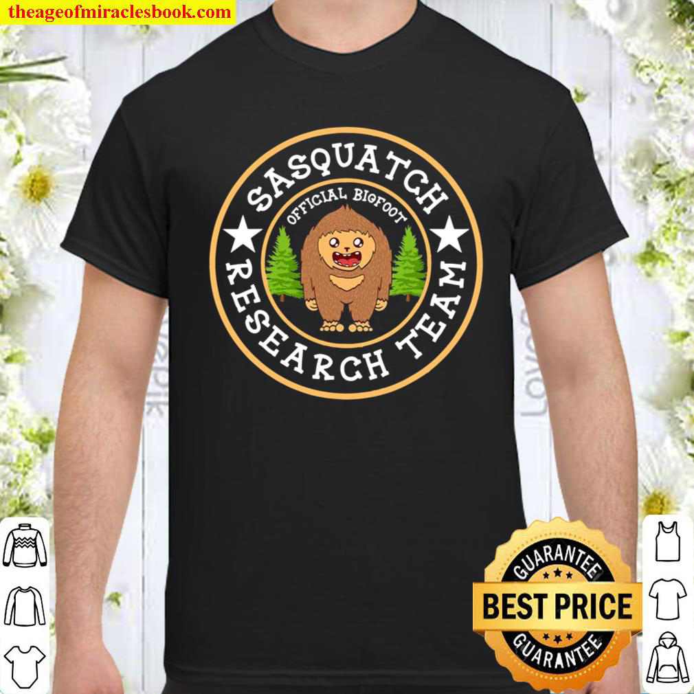Sasquatch Official Bigfoot Research Team Apparels shirt