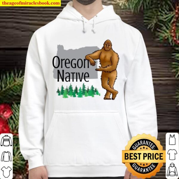 Sasquatch Oregon Native Hoodie