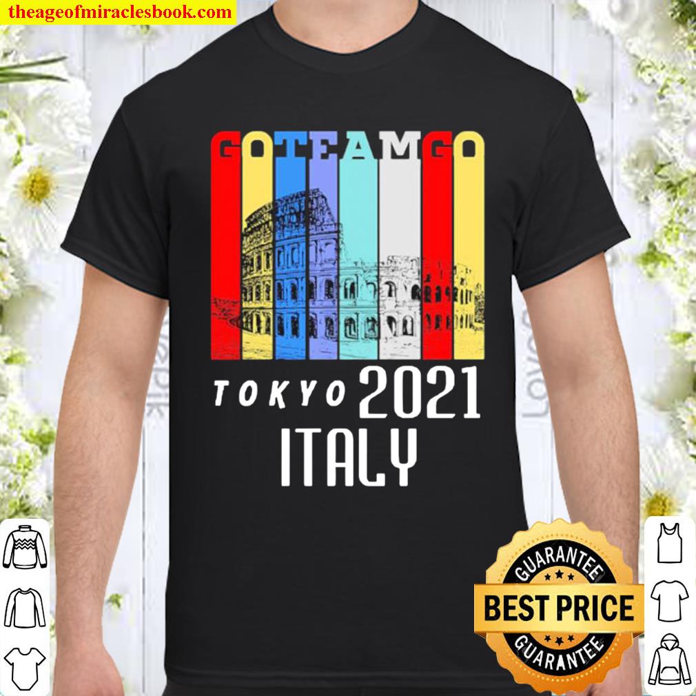 Team go team go Tojyo 2021 Italy shirt