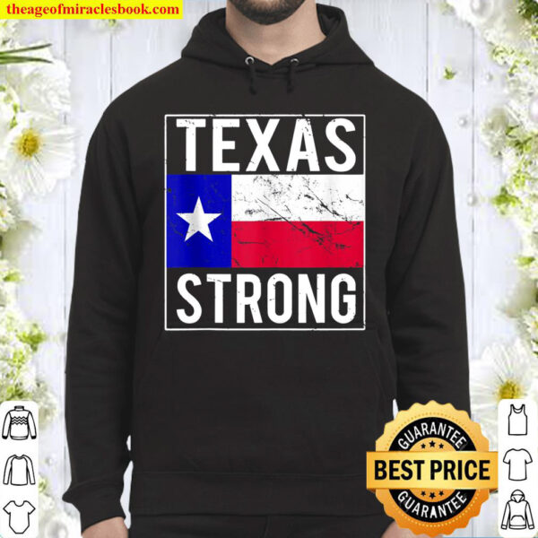 Texas Strong Flag Hoodie