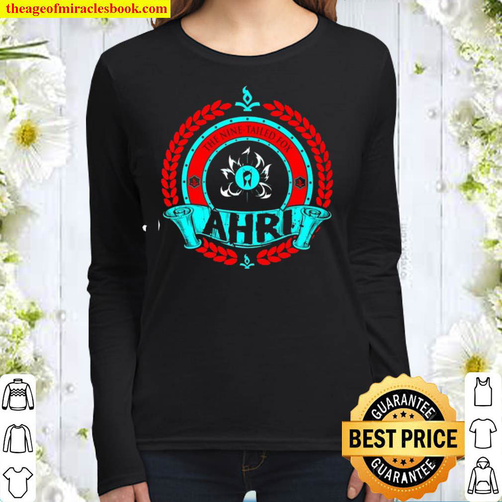 The Nine Tailed Fox Ahri Women Long Sleeved