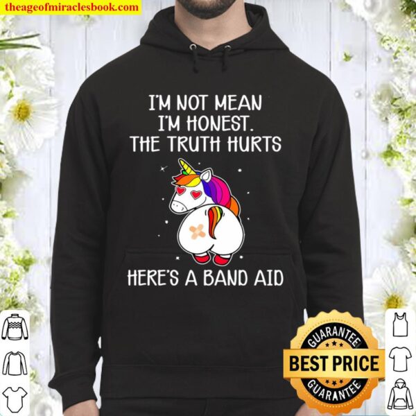 Unicorns I_m Not Mean I_m Honest Hoodie