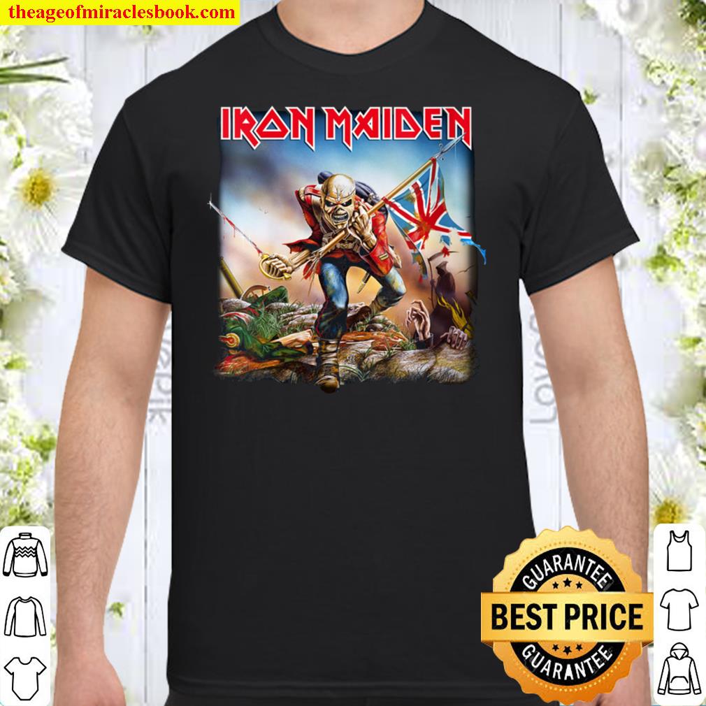 Womens Iron Maiden – The Trooper V-Neck T-Shirt Womens Iron Maiden – The Trooper V-Neck T-Shirt