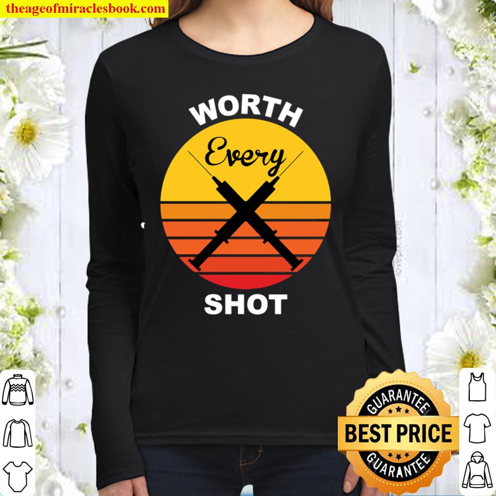 Worth Every Shot - IVF Shirt,Transfer Day Women Long Sleeved