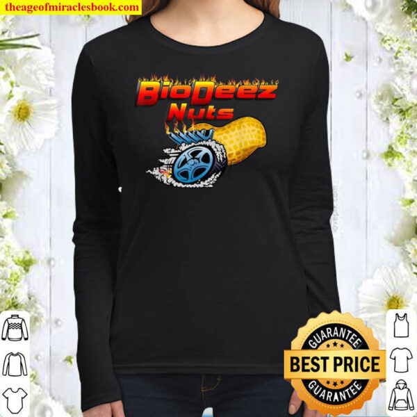 BioDeez Nuts Biodiesel Engine Women Long Sleeved