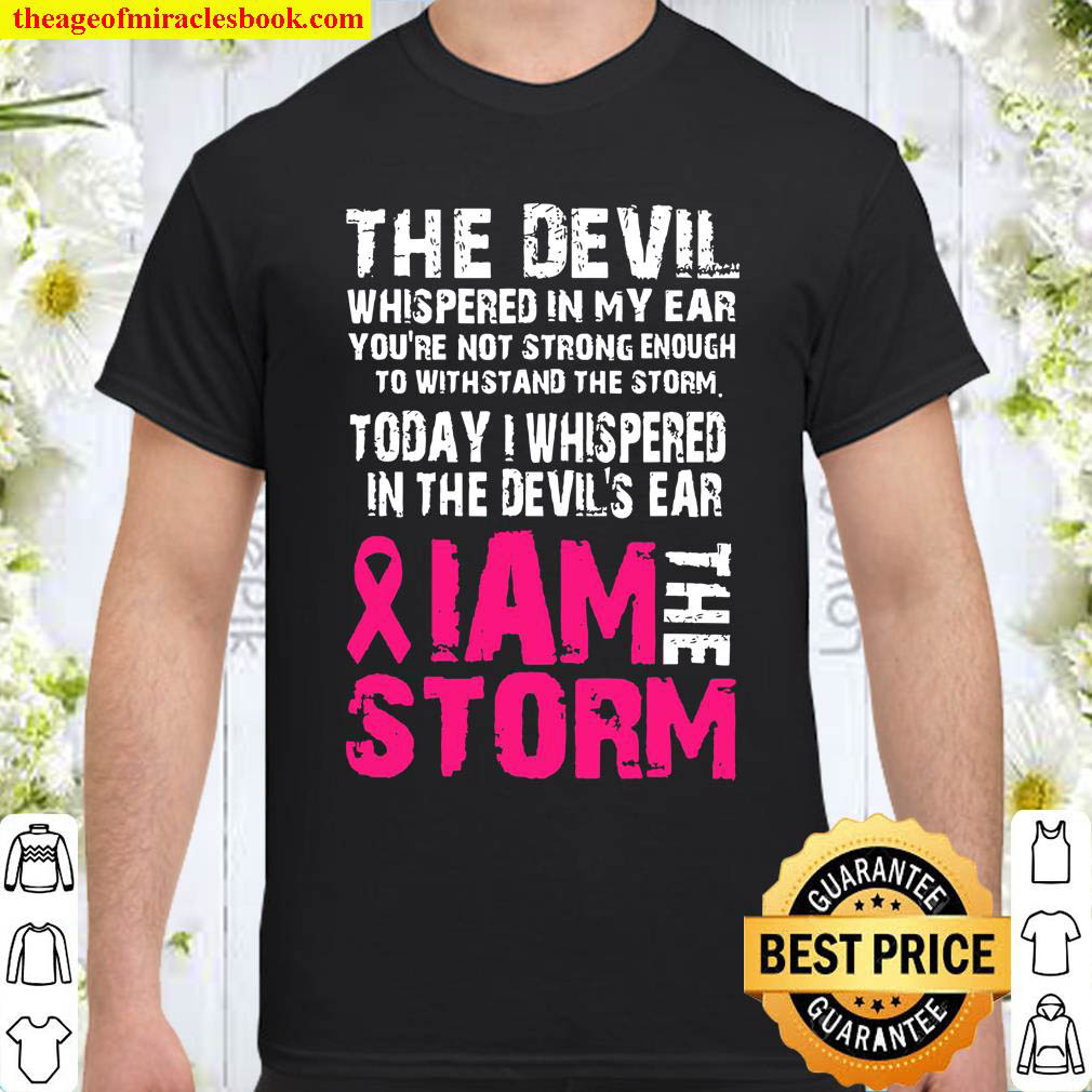 Official Cancer Survivor Faith Over Fear Breast Cancer Shirt
