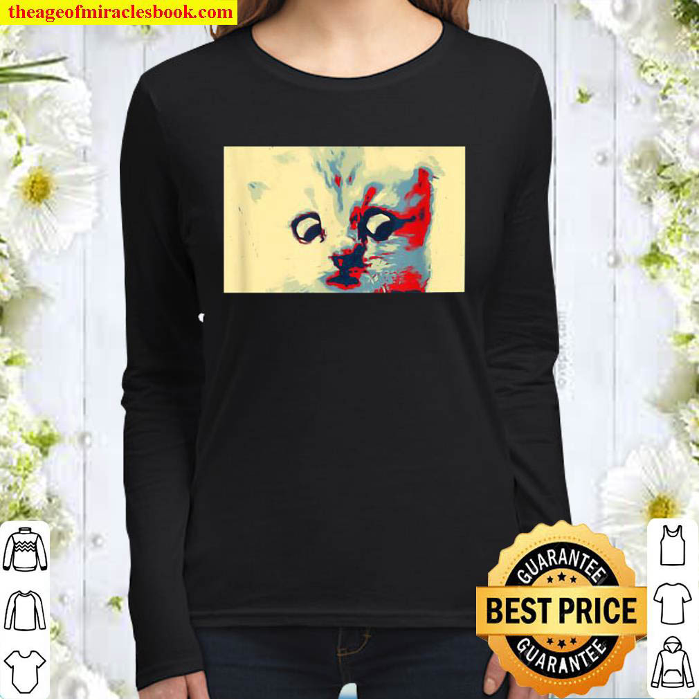 Cat Lawyer Zoom Meme Women Long Sleeved