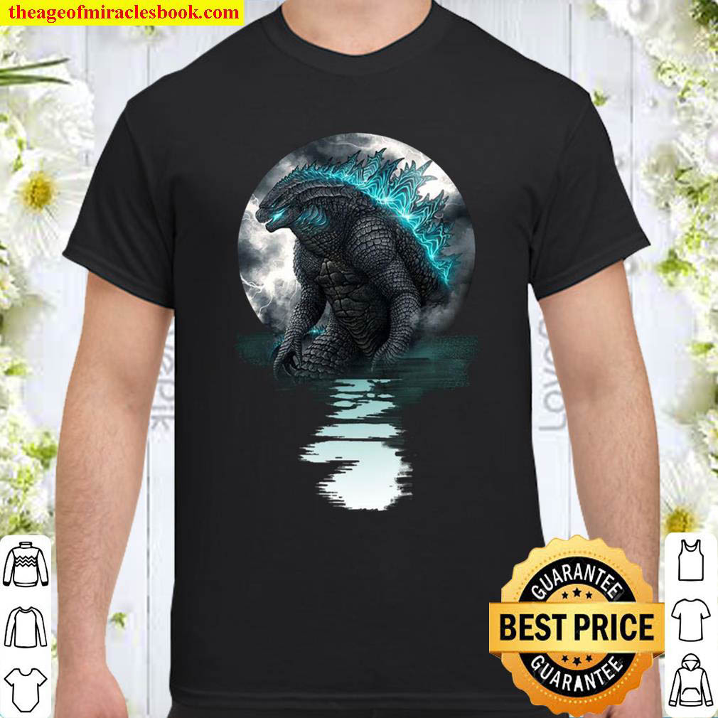 Official Godzilla moon miror shirt