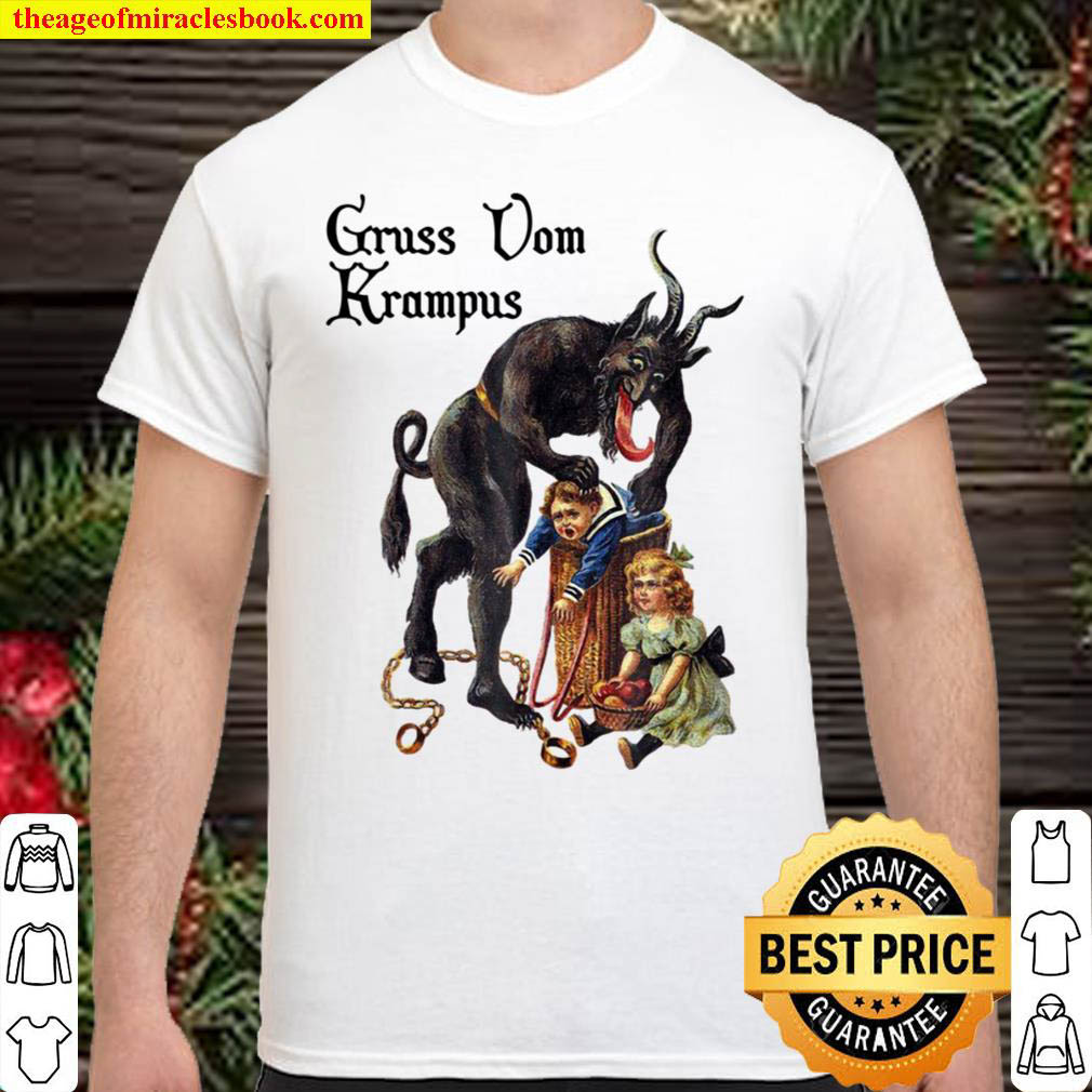 [Sale Off] – Greetings From Gruss Vom Krampus Shirt