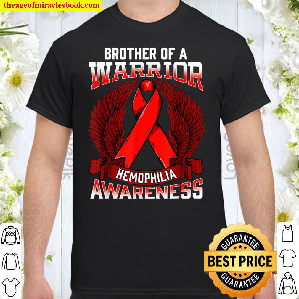 [Best Sellers] – Hemophilia Awareness Brother Support Ribbon T-Shirt