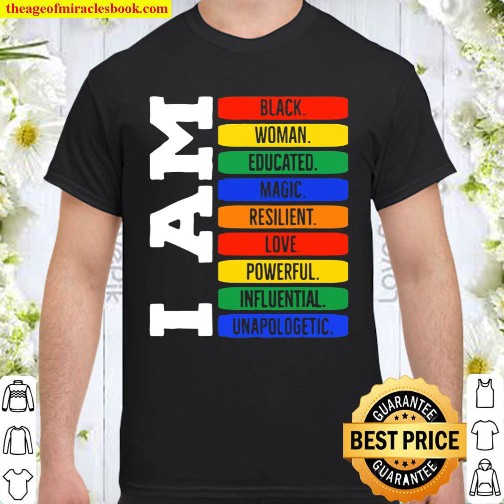Official I Am Black Woman Shirt