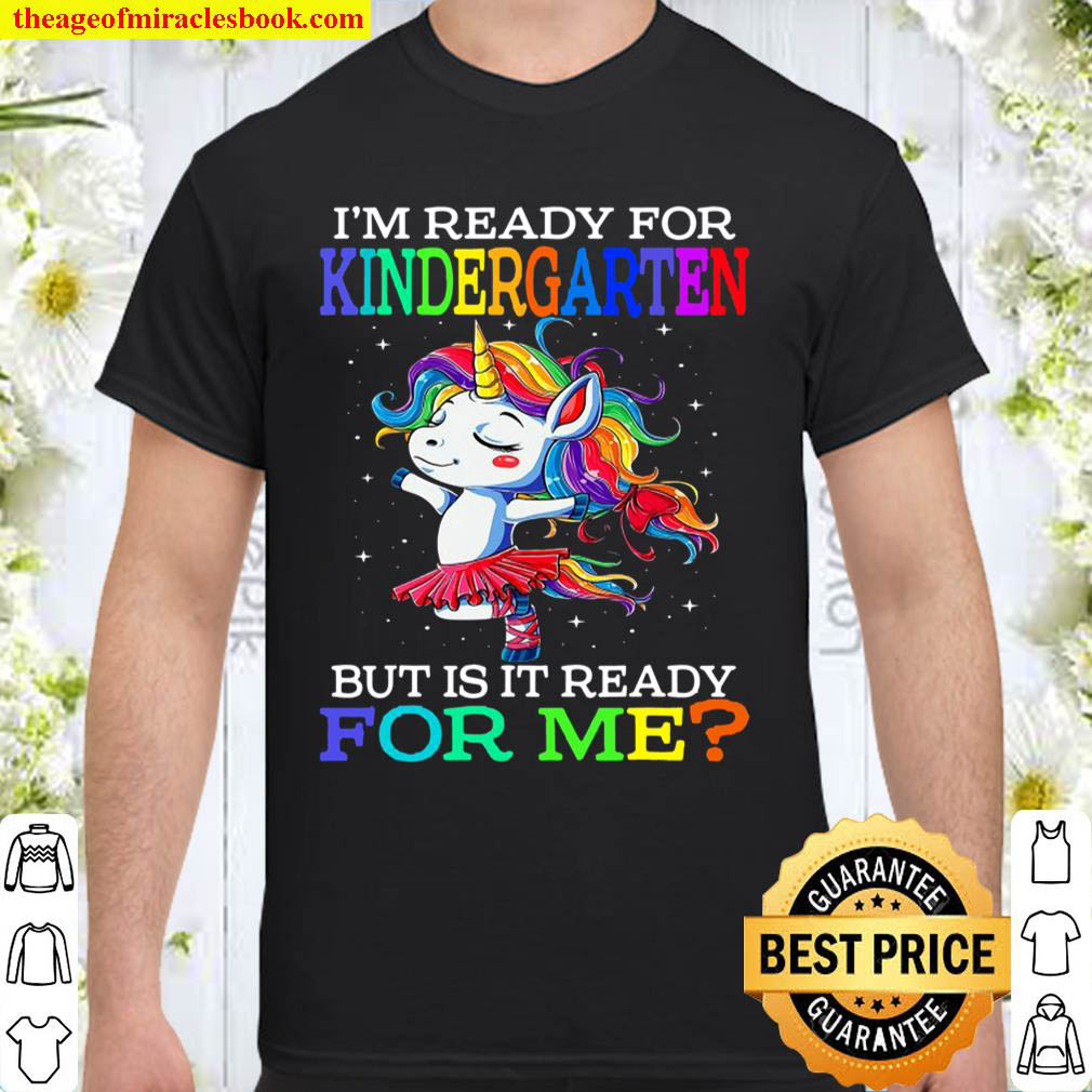 Official I’m Ready For Kindergarten Unicorn shirt