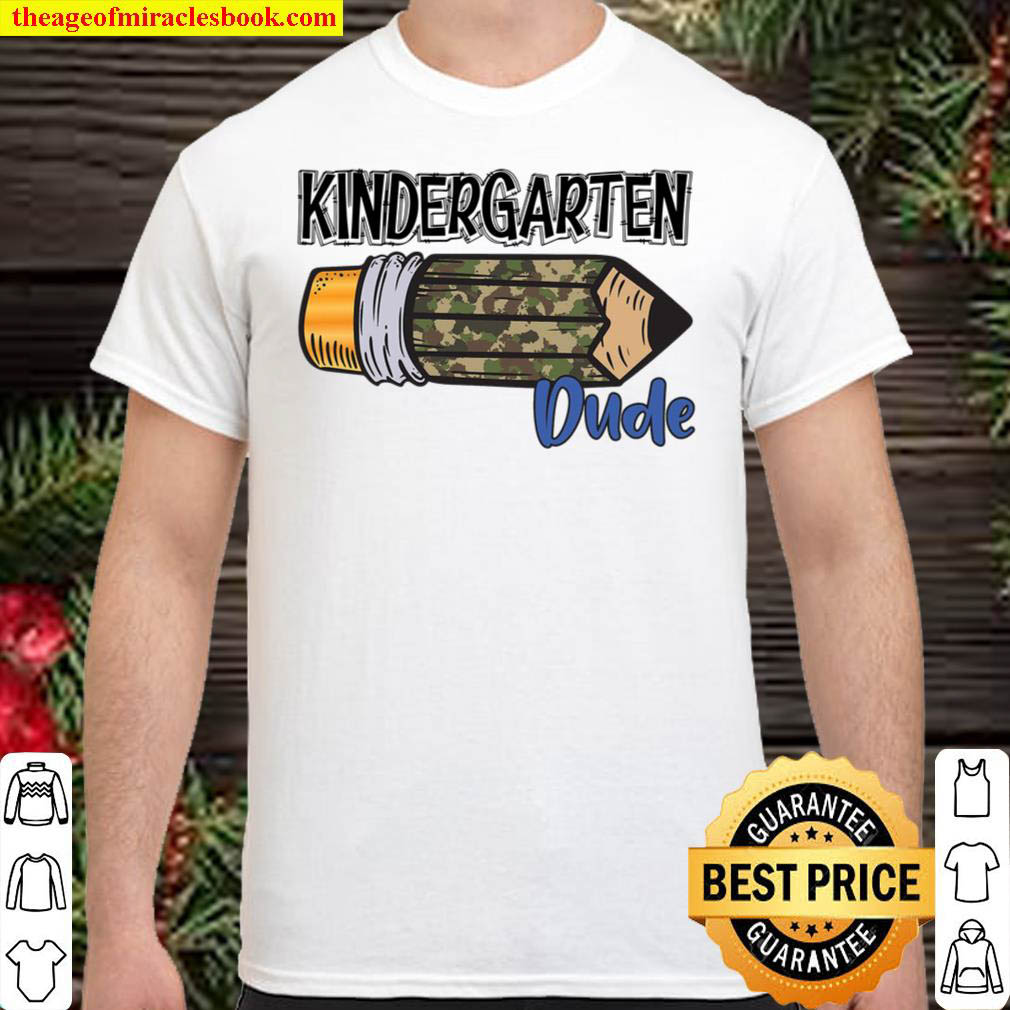 [Best Sellers] – Kids Kindergarten Dude Shirt