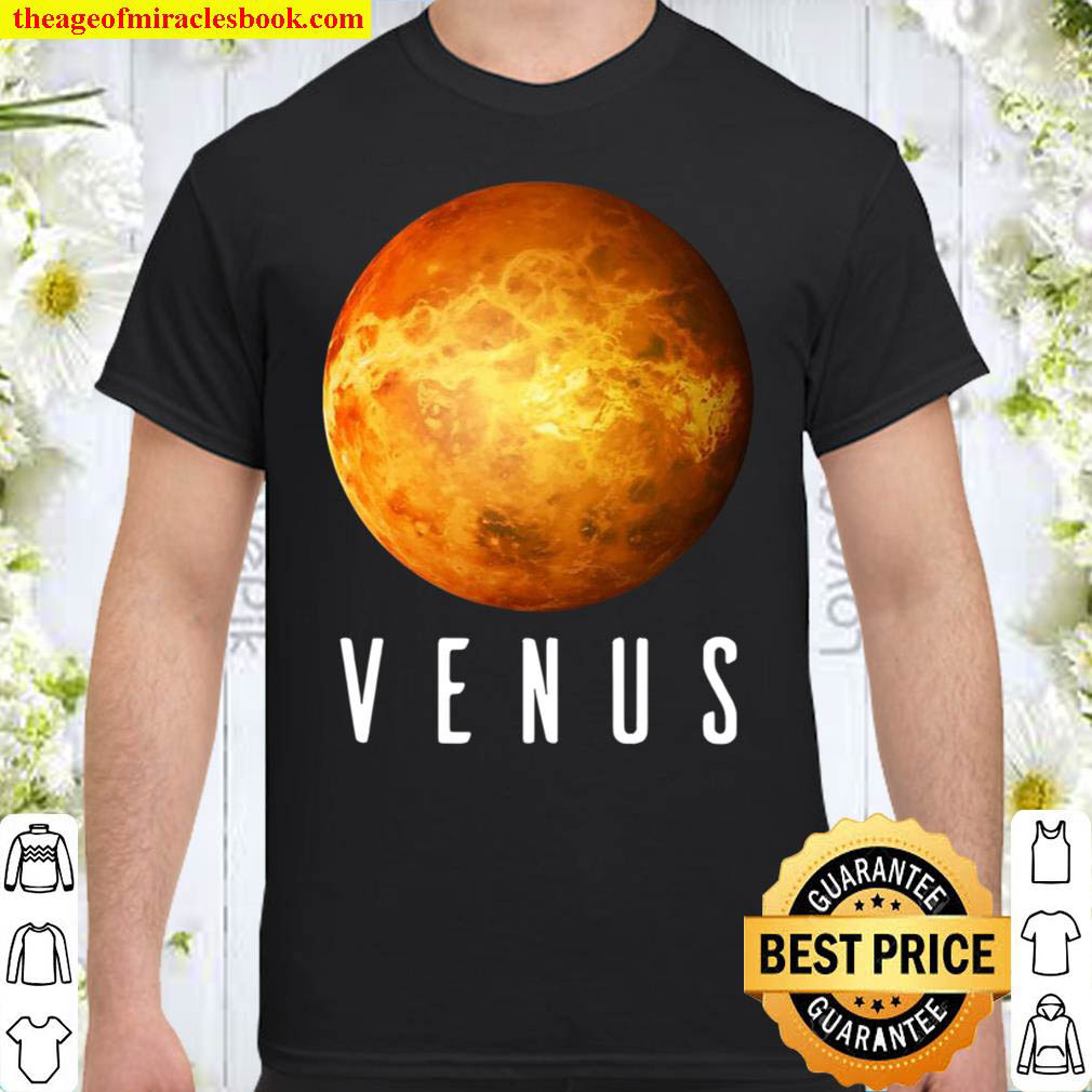 [Sale Off] – Kids Space Science Solar System Planet Venus T-shirt