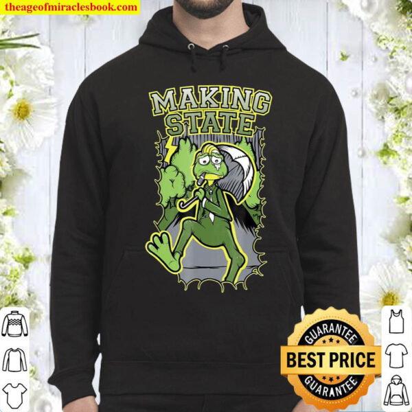 Making State Raining Frog Tee Hoodie