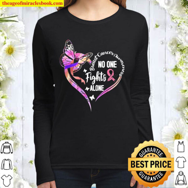 No One Fights Alone Women Long Sleeved