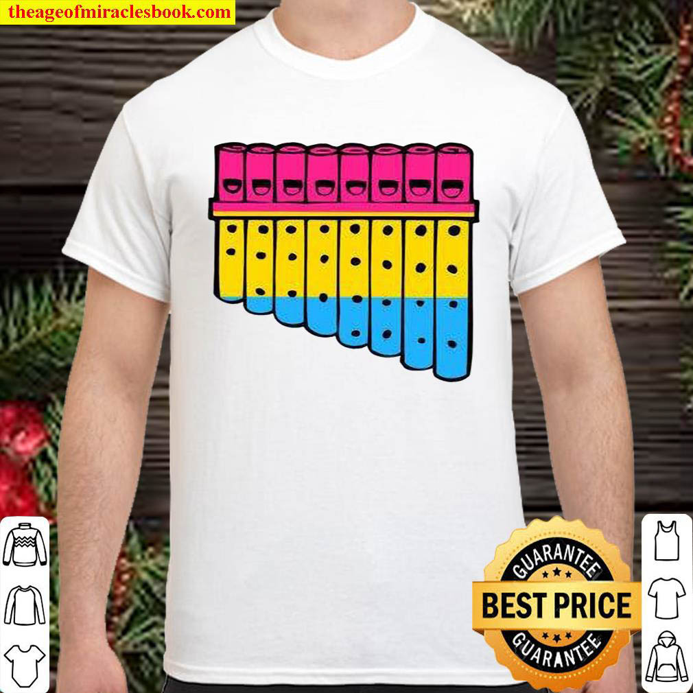 Official Pansexual Pan Flute Pride Shirt