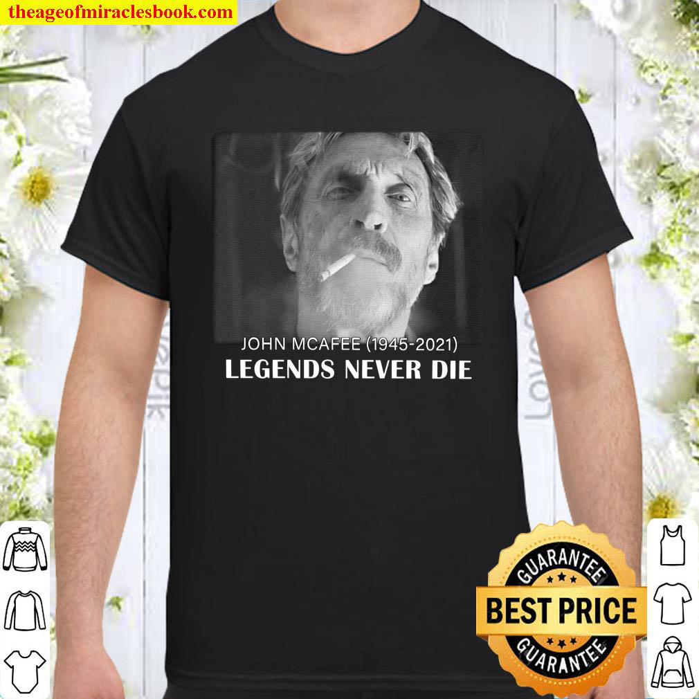 Official RIP John McAfee John McAfee Shirt