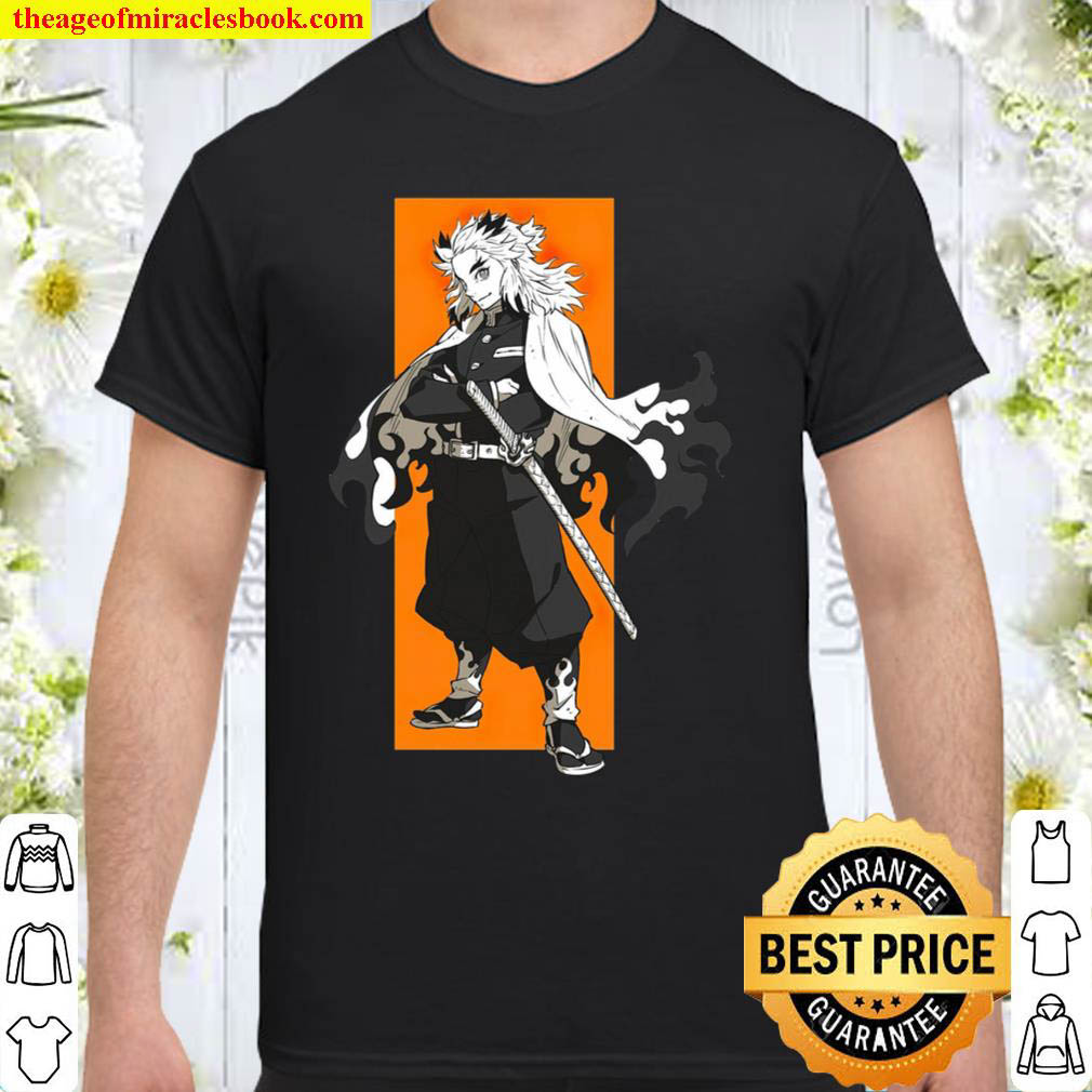[Best Sellers] – Rengoku Kyojuro Demon Slayer Shirt