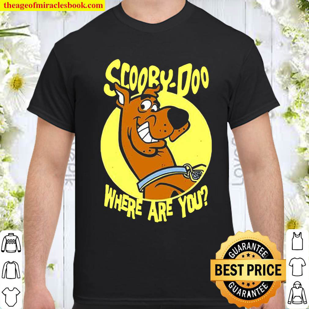 Official Scooby Doo where are you shirt