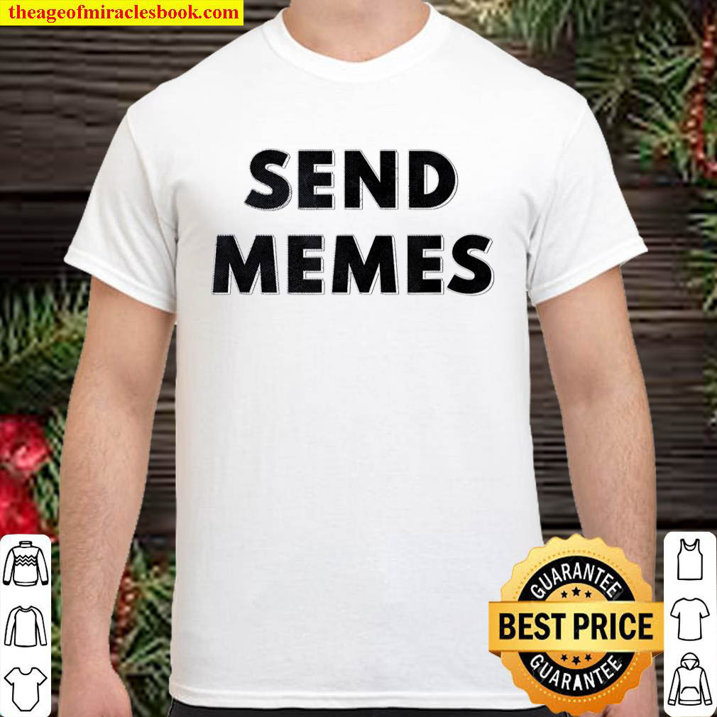 Official Send Memes funny simp vintage logo T-Shirt