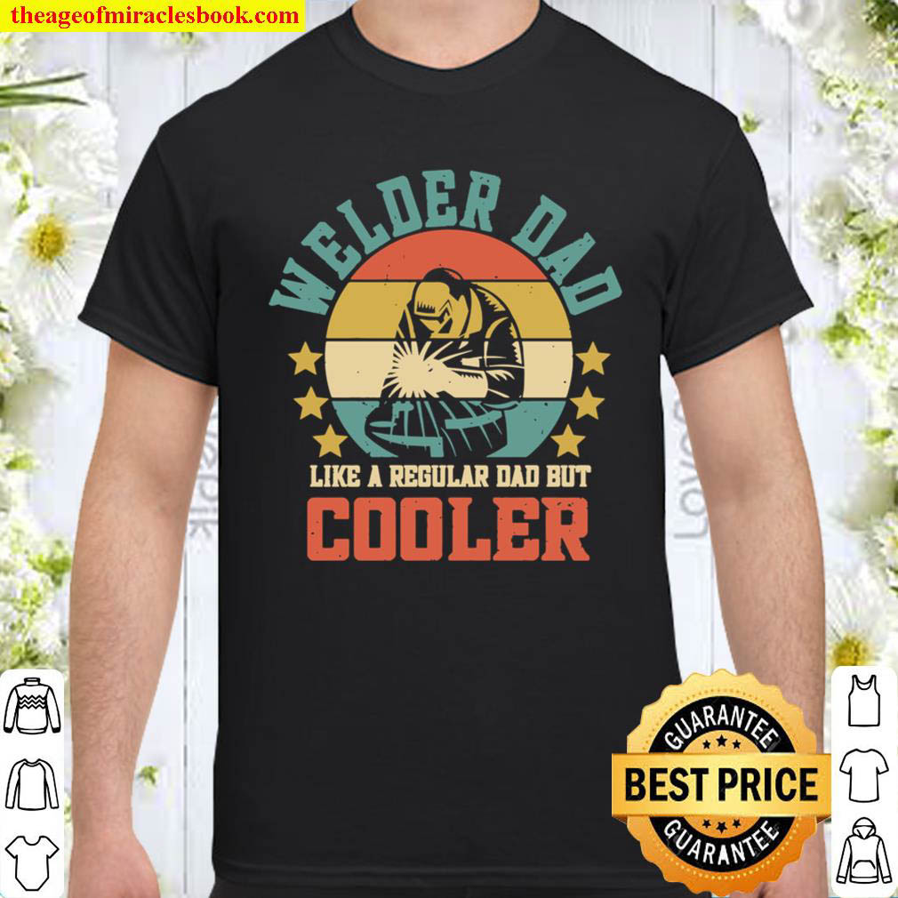 Official Welder Dad Just Like A Normal Dad Welding Retro Style Sweatshirt