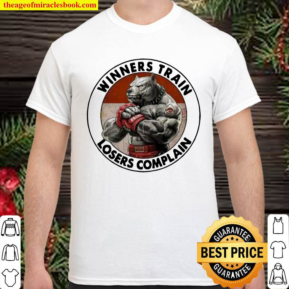 [Best Sellers] – Winners train losers complain dog Shirt