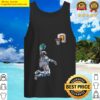 Astronaut Space Earth Dunking Basketball Tank Top