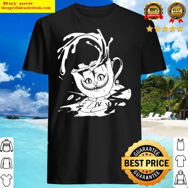 Cheshire Cat Teacup Shirt