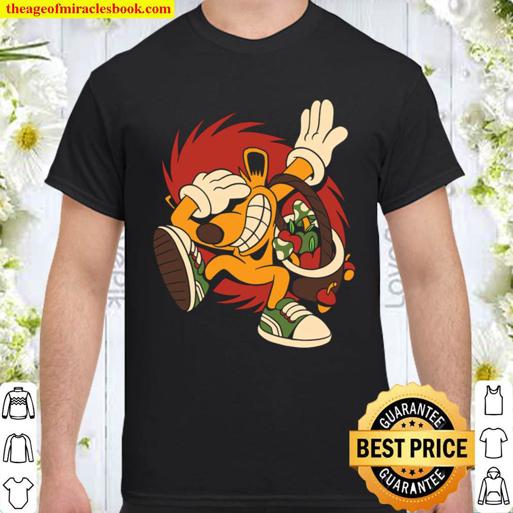 Official Dabbing Hedgehog Cartoon Funny Sweatshirt