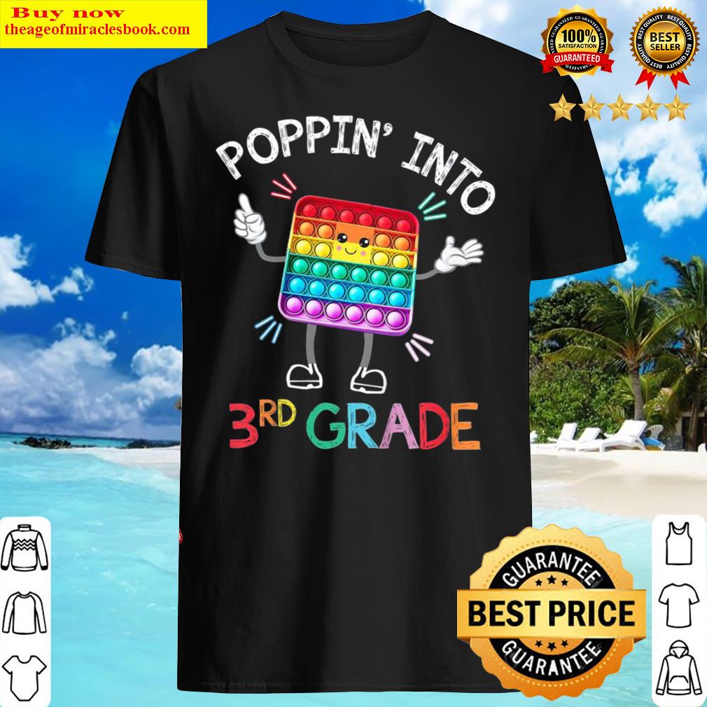 Kids Poppin’ Into Third Grade Trendy Sensory Fidget Toy