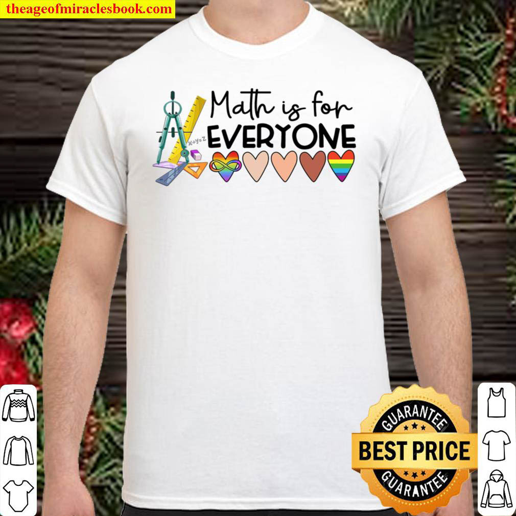 Buy Now – Math – Is for everyone shirt GLBT Shirt