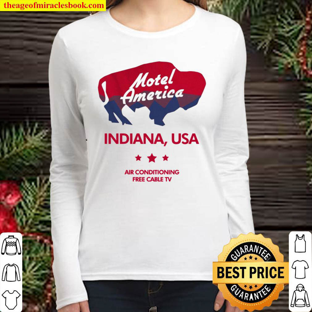 Motel America Mens Women Long Sleeved