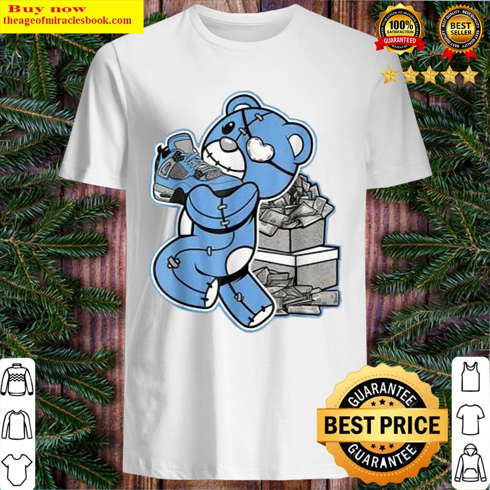 Nice Graphic Tee Match Jordan 4 University Blue