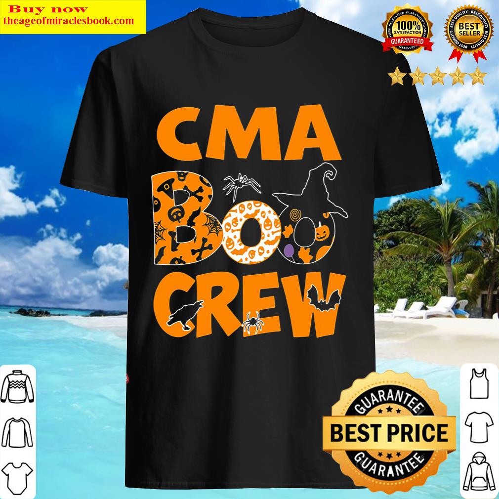 Nurse Cma Boo Crew Halloween