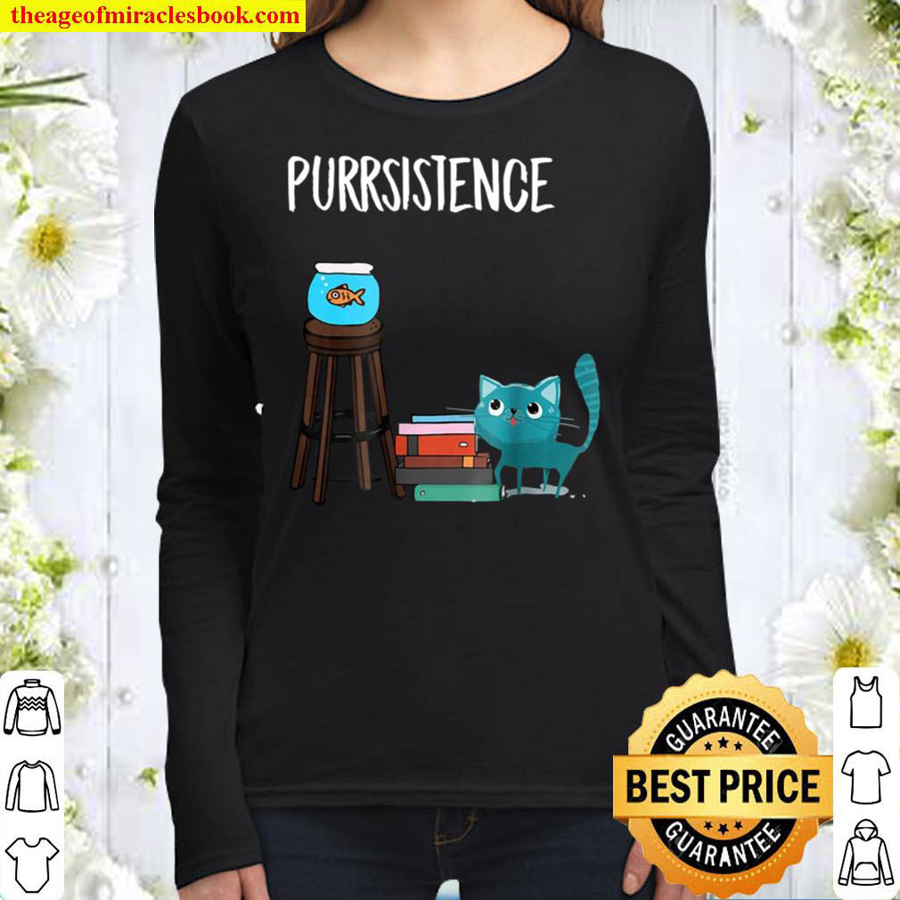 Play On Words Cat Apparel Women Long Sleeved