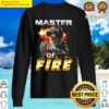 Skull mater of fire Sweater