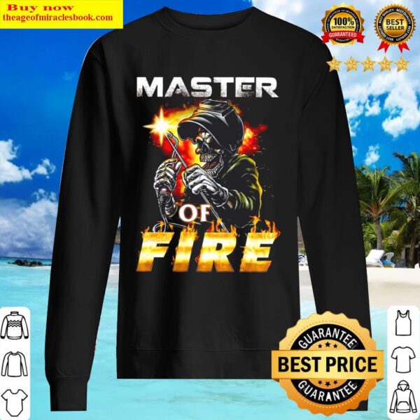 Skull mater of fire Sweater