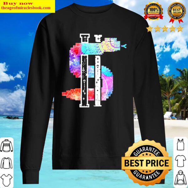 Snake Dollar Sign Animal Lover Gift Sweater