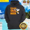 Snoopy Trick Or Beer Halloween Hoodie