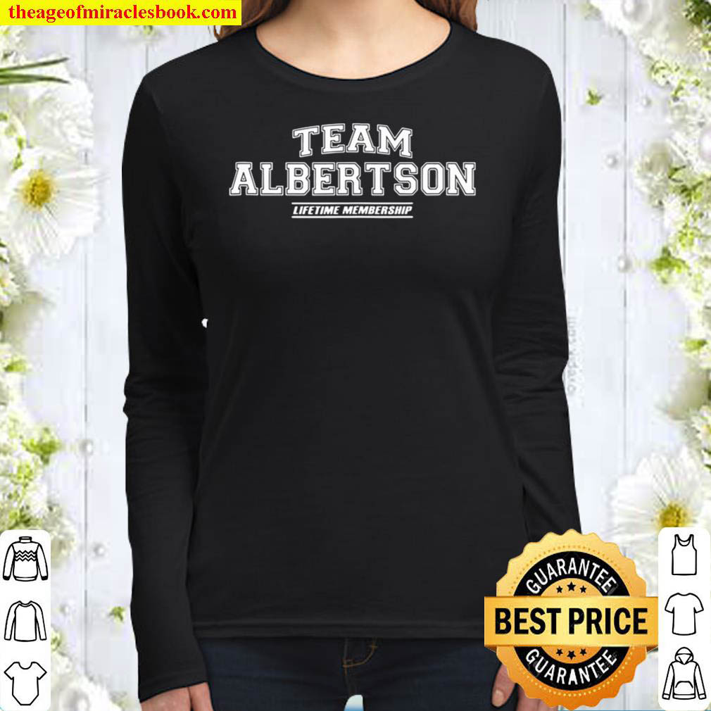 Team Albertson Lifetime Membership Women Long Sleeved