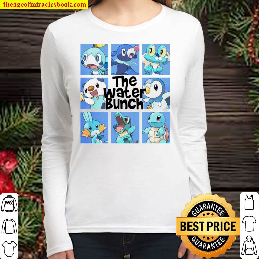 The water bunch Pokemon Women Long Sleeved