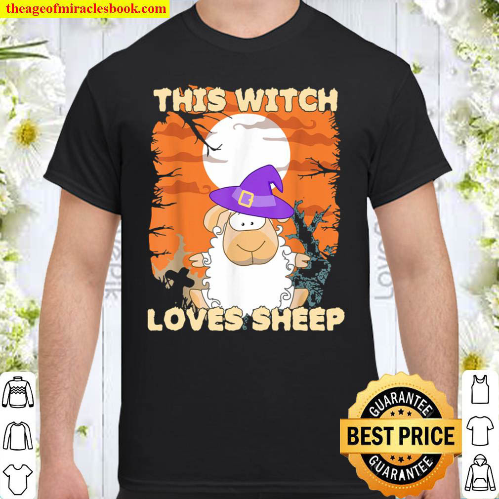 [Best Sellers] – This Witch loves Sheep Halloween T-Shirt