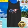 Top crypt shop merch usa flag logo Tank Top
